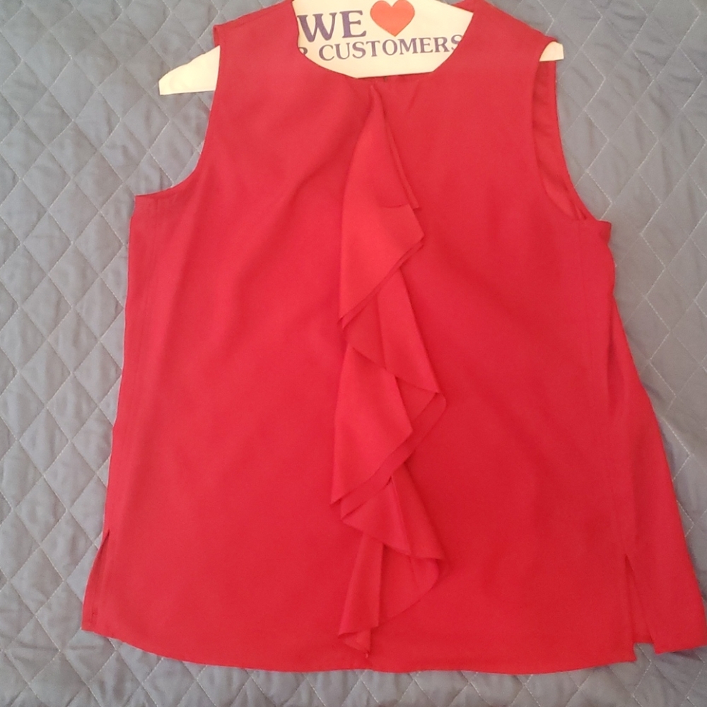 Liz Claiborne Red Blouse